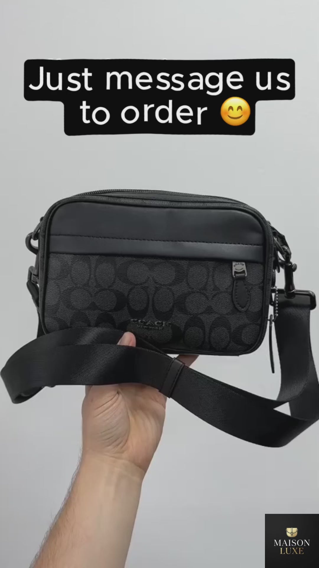 Coach Crossbody bags with Box,Card and Dust Bag